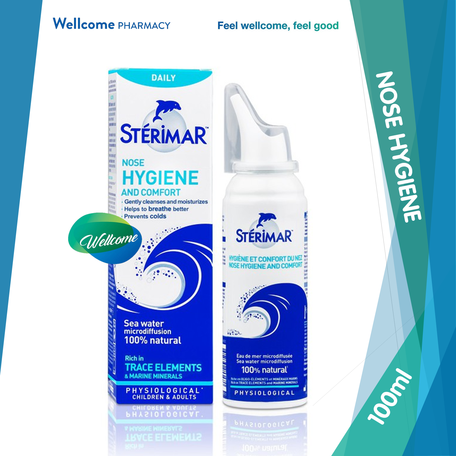 Sterimar Nose Hygiene & Comfort Spray for Children & Adult - 50ml