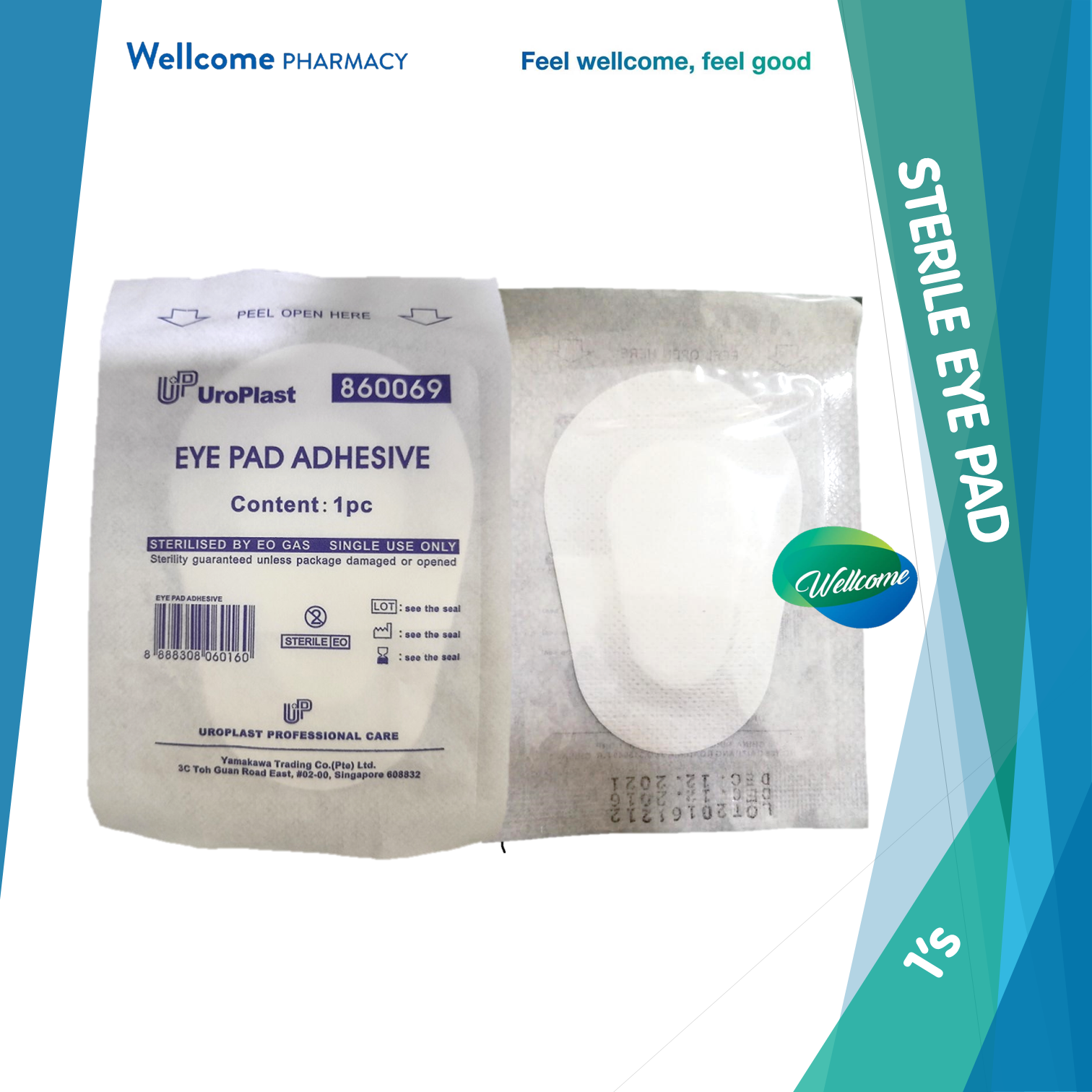 Uroplast Eye Pad Adhesive Sterile - 1s.png