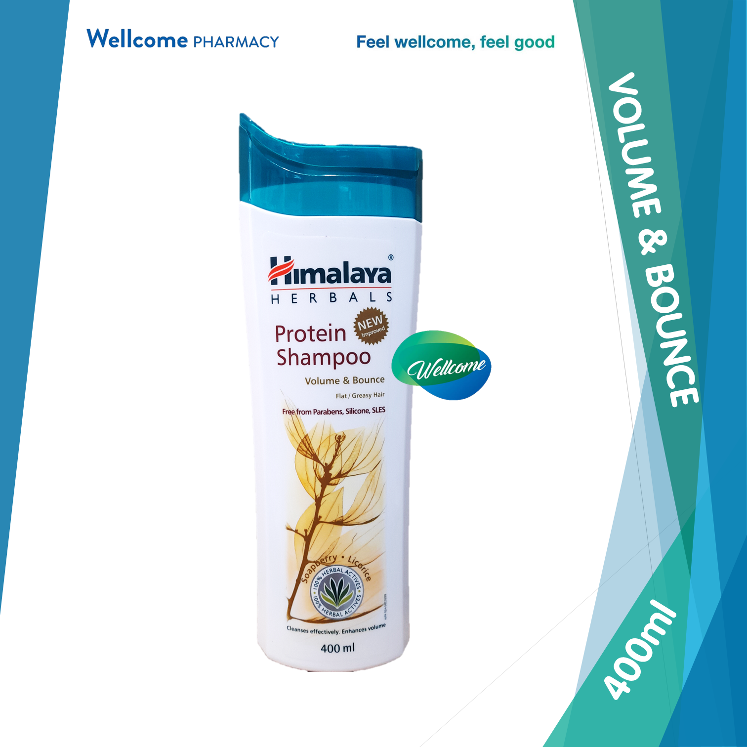 Himalaya Protein Shampoo Volume & Bounce - 400ml.png