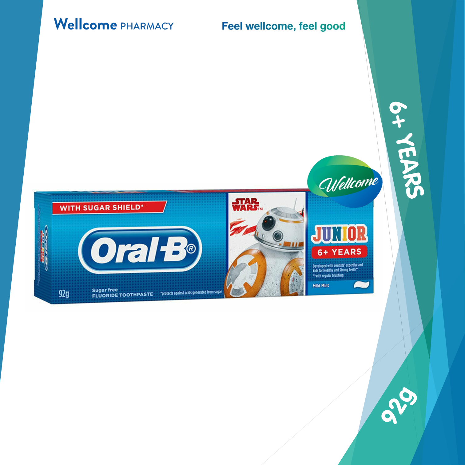 Oral-B Toothpaste Kids Star Wars 6+ Years - 92g.png