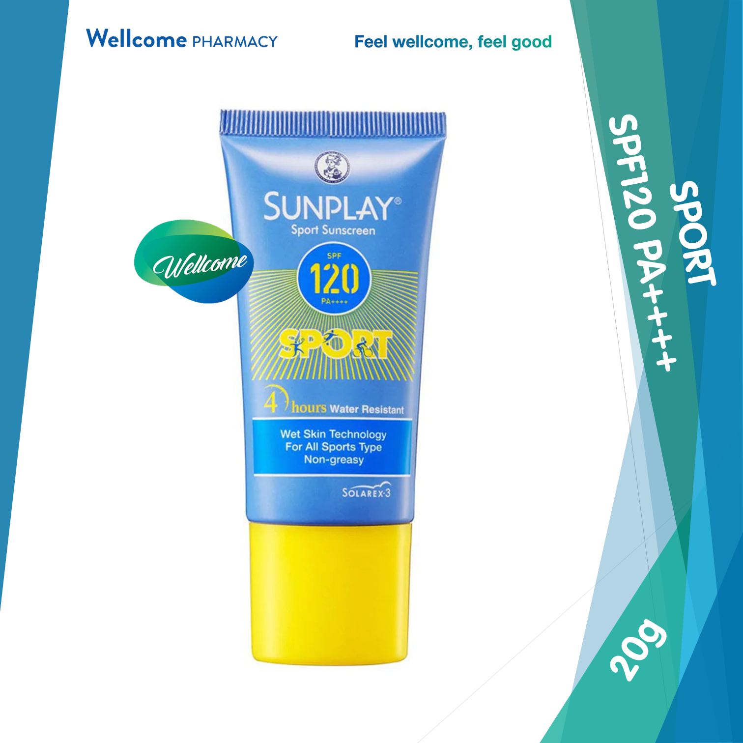 Sunplay Sport Sunscreen SPF120 PA++++ - 20g.png