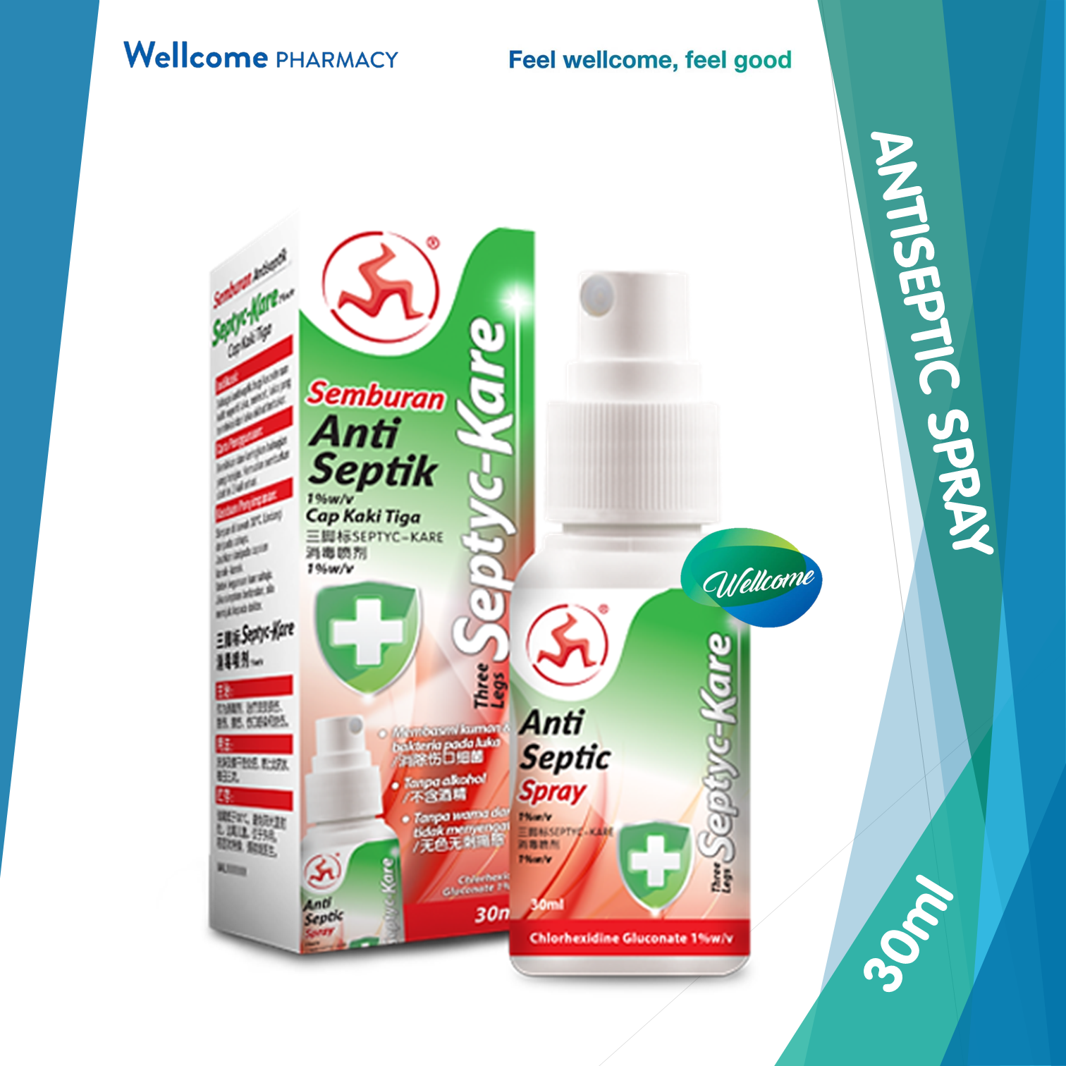 Wen Ken Septyc-Kare Antiseptic Spray - 30ml.png