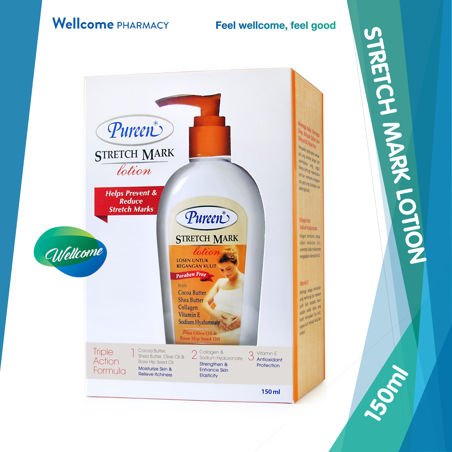 Pureen Stretch Mark Lotion - 150ml.png