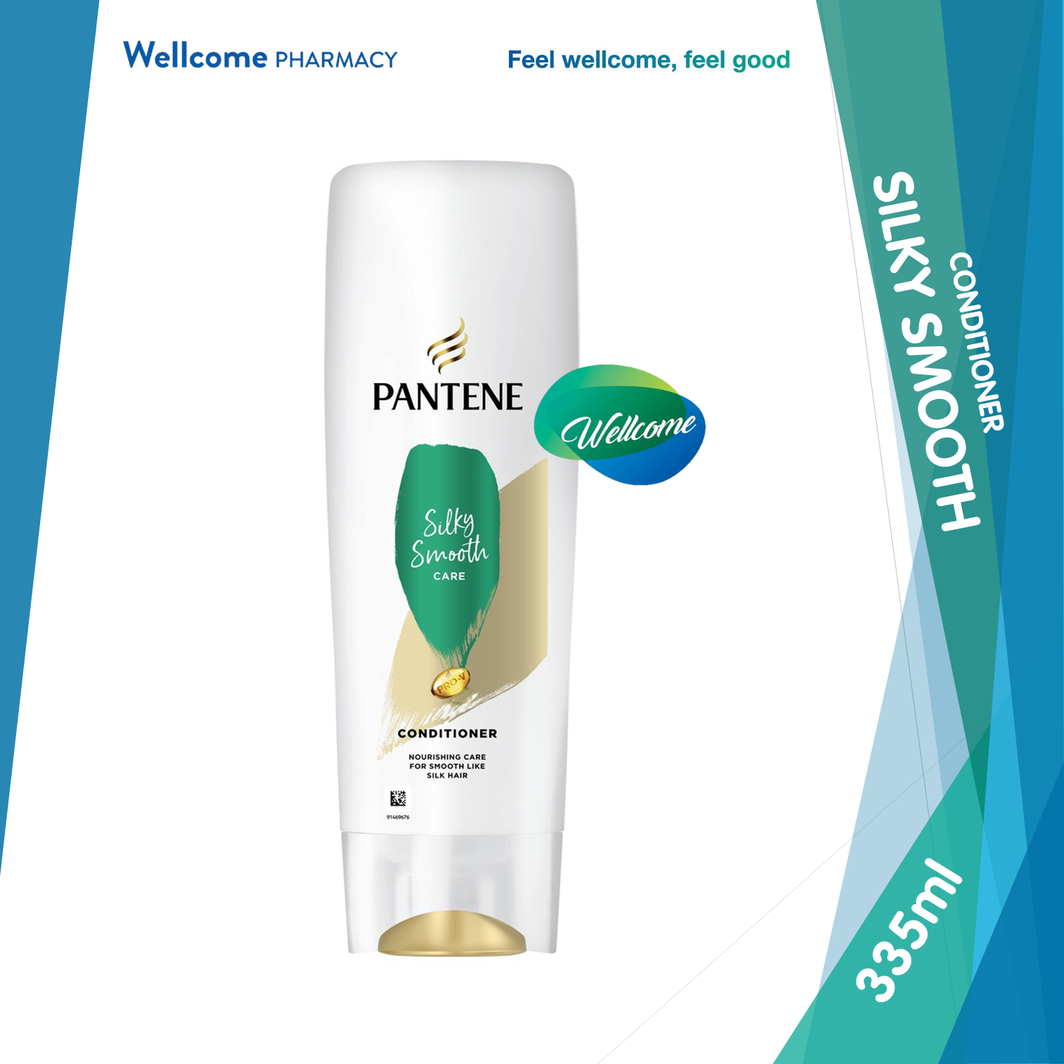 Pantene Conditioner Silky Smooth Care - 335ml.png
