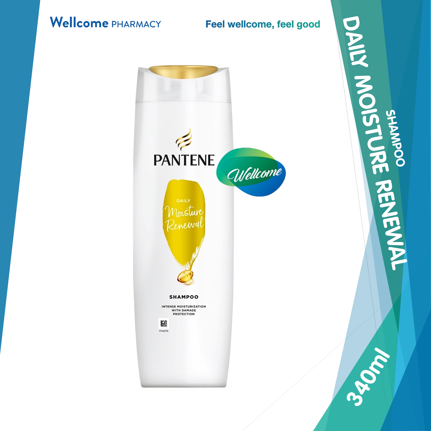 Pantene Shampoo Daily Moisture Renewal - 340ml.png