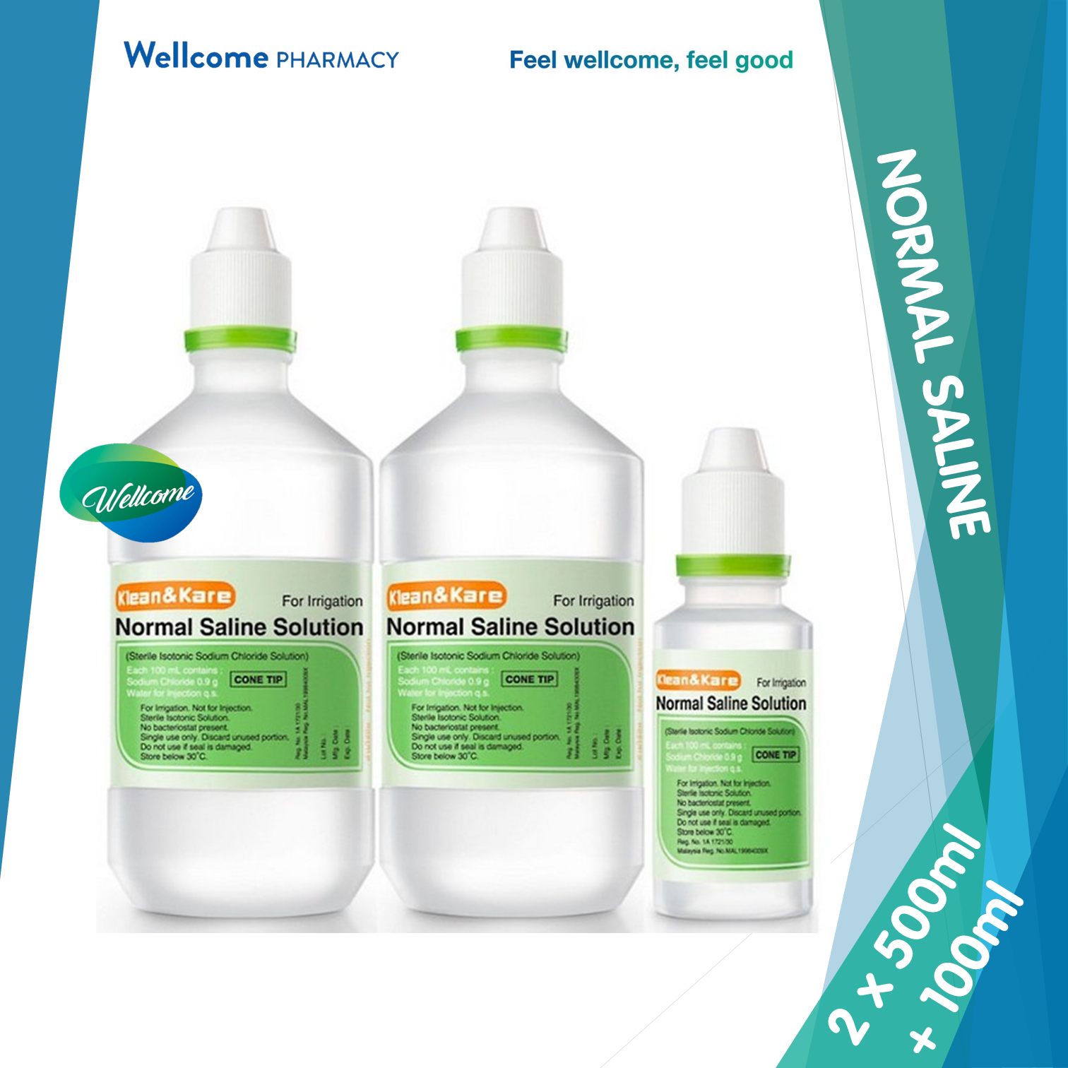 Klean & Kare Normal Saline (Cone) -  2x500ml+100ml.png