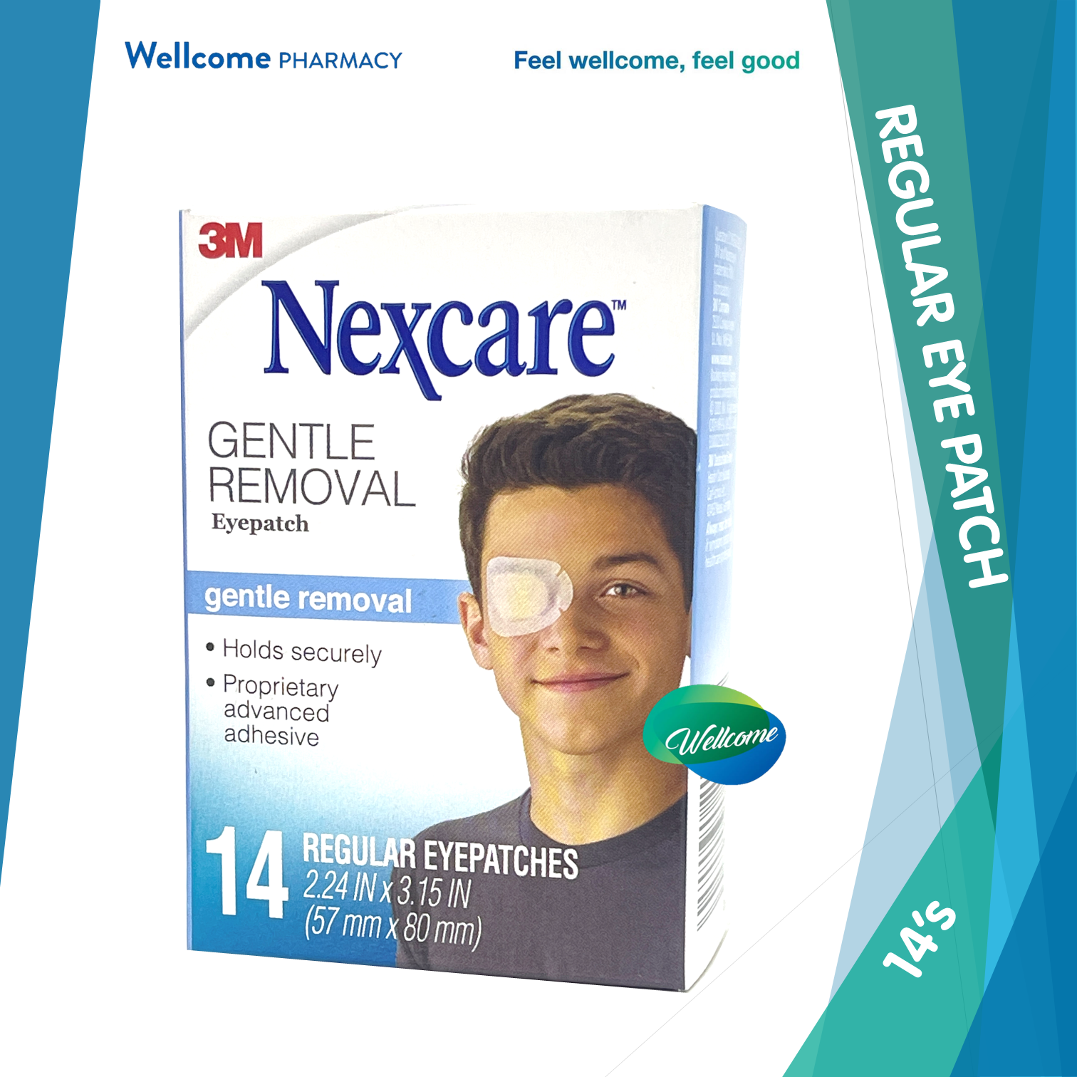 Nexcare Sensitive Skin Regular Eye Patch - 14s.png