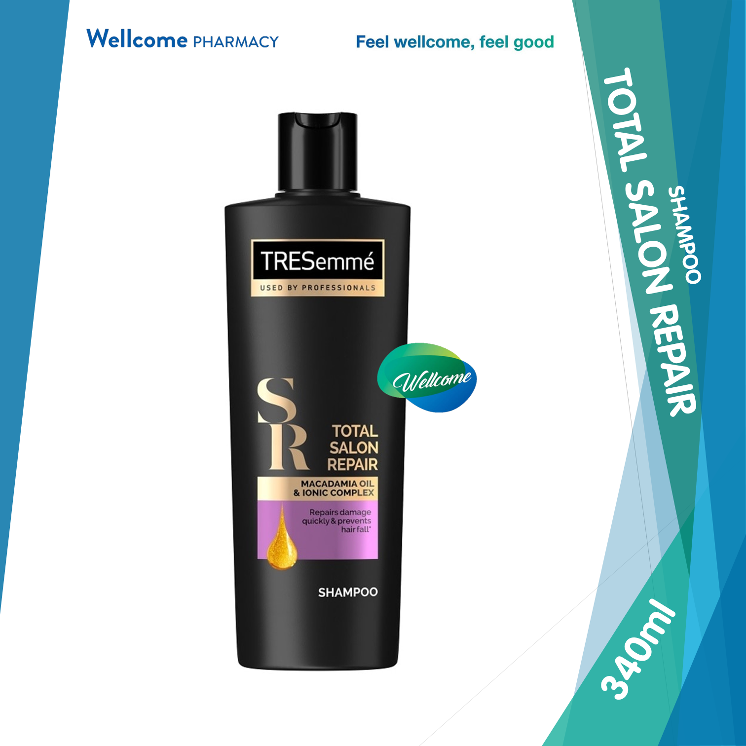 Tresemme Total Salon Repair Shampoo - 340ml.png