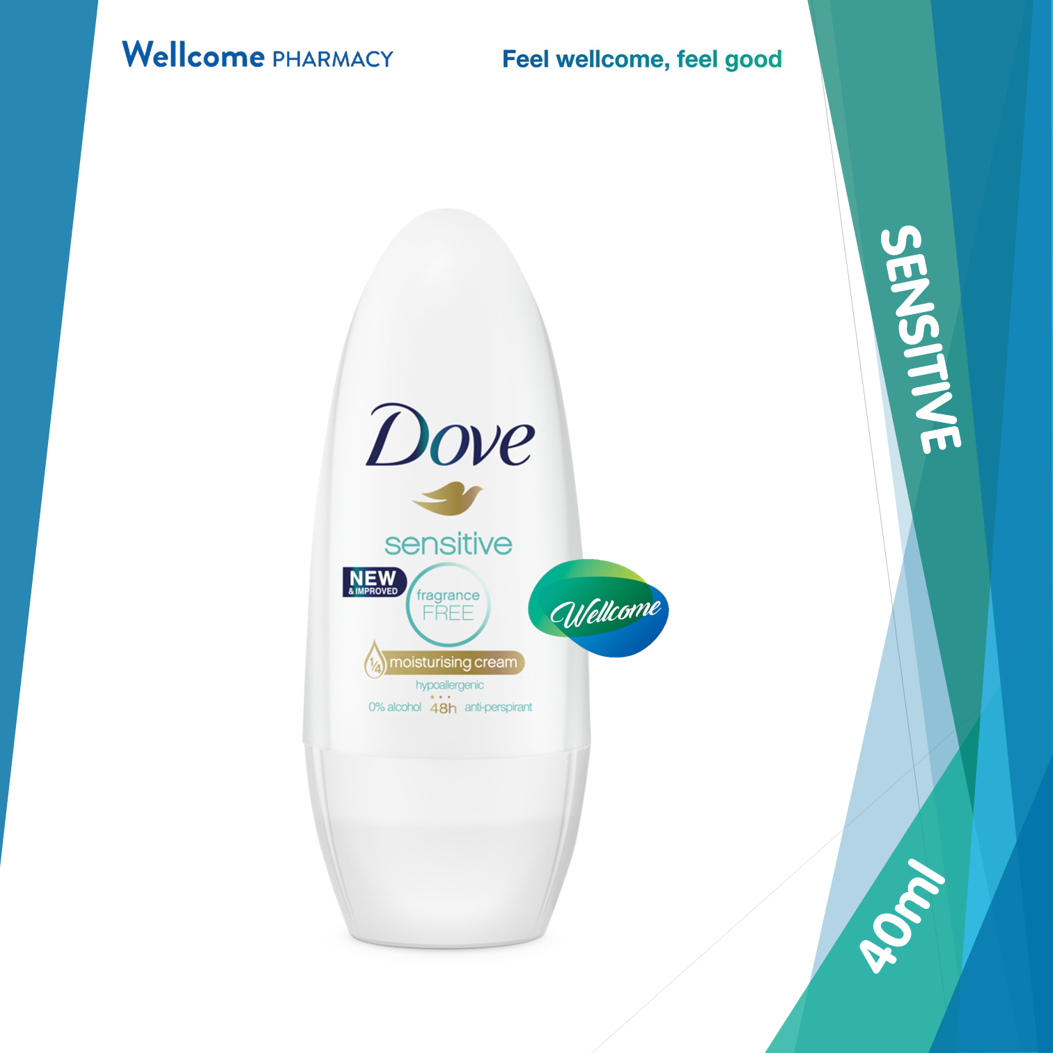 Dove Sensitive Roll-On - 40ml.png
