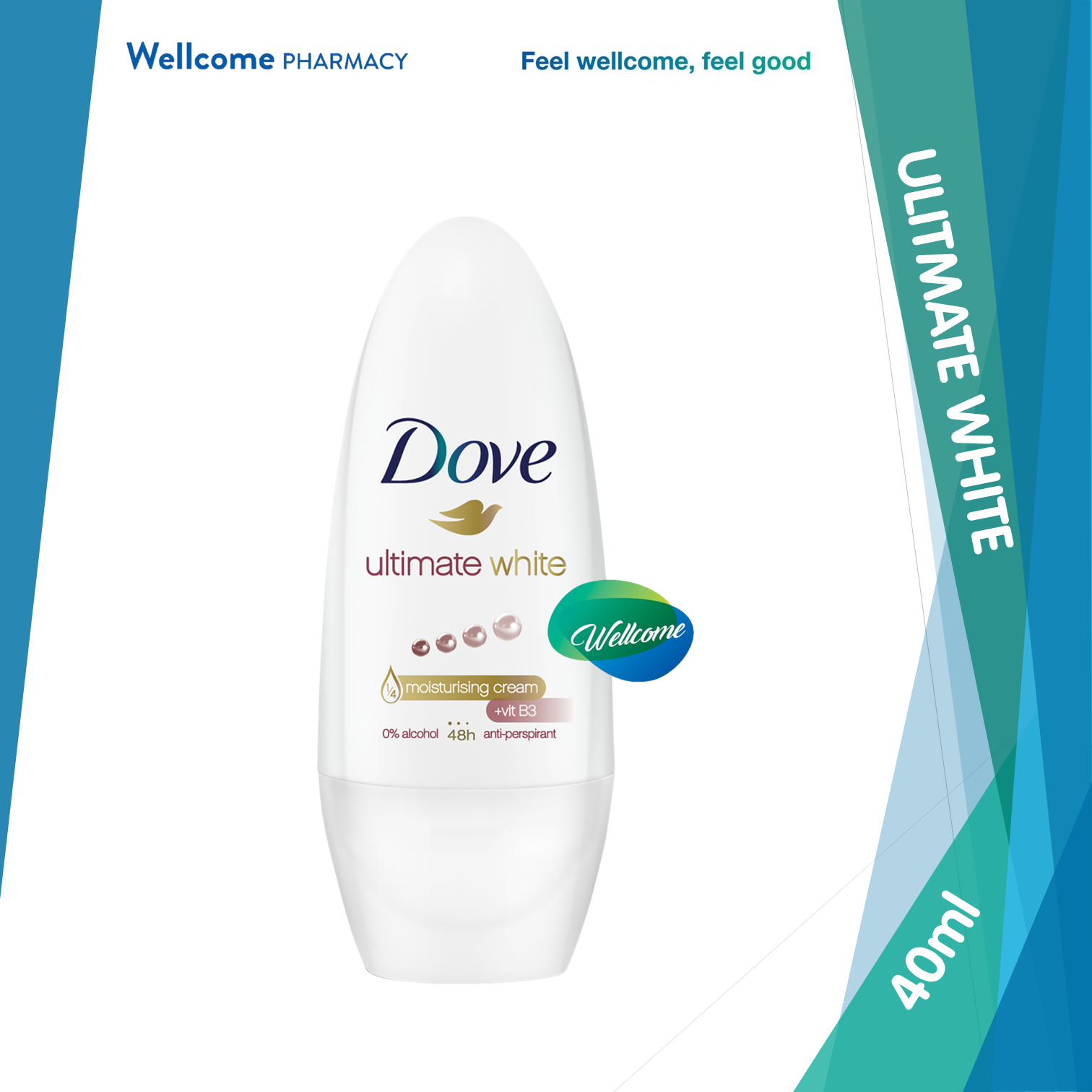 Dove Ultimate White Roll-On - 40ml.png