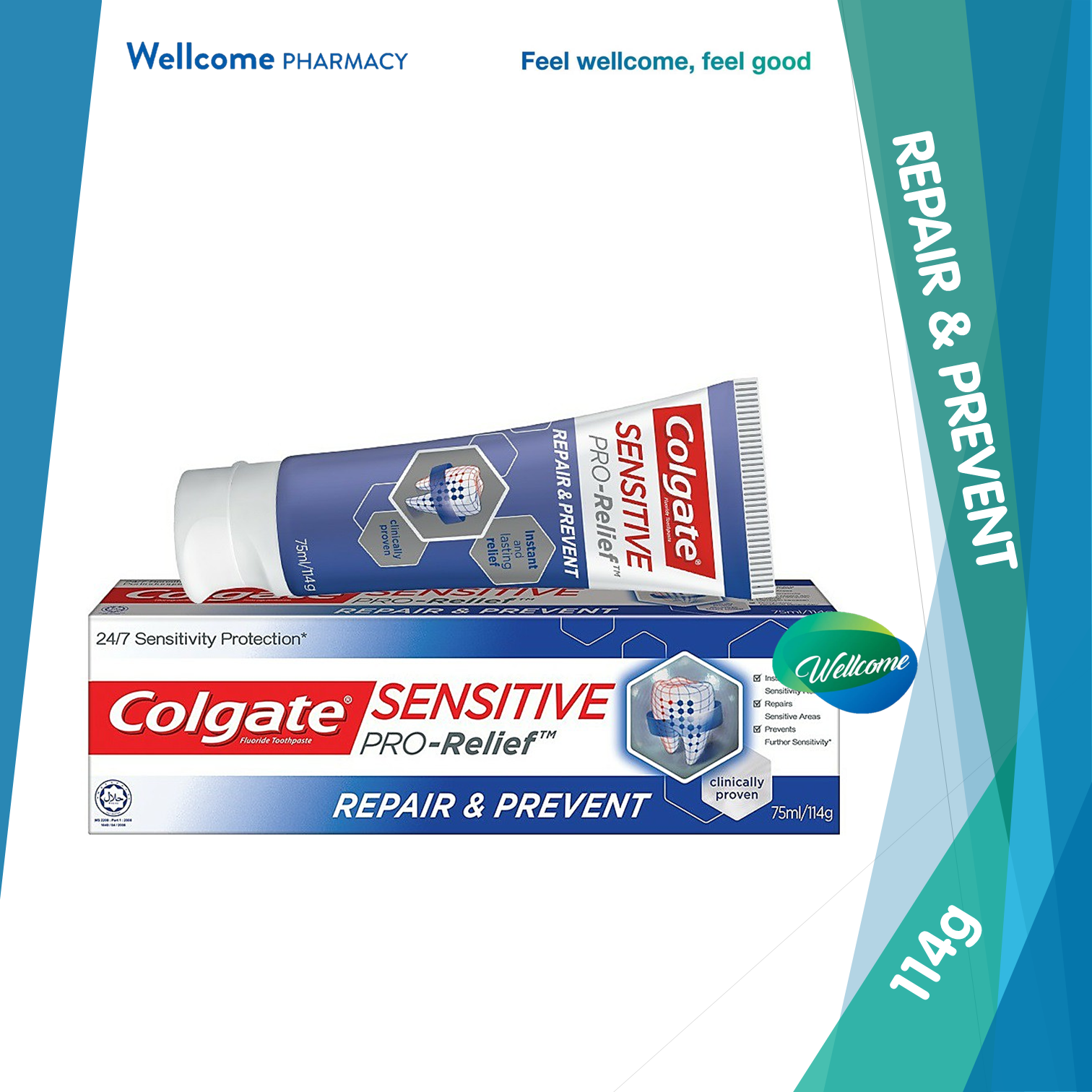 Colgate Sensitive PR Repair & Prevent - 114g.png