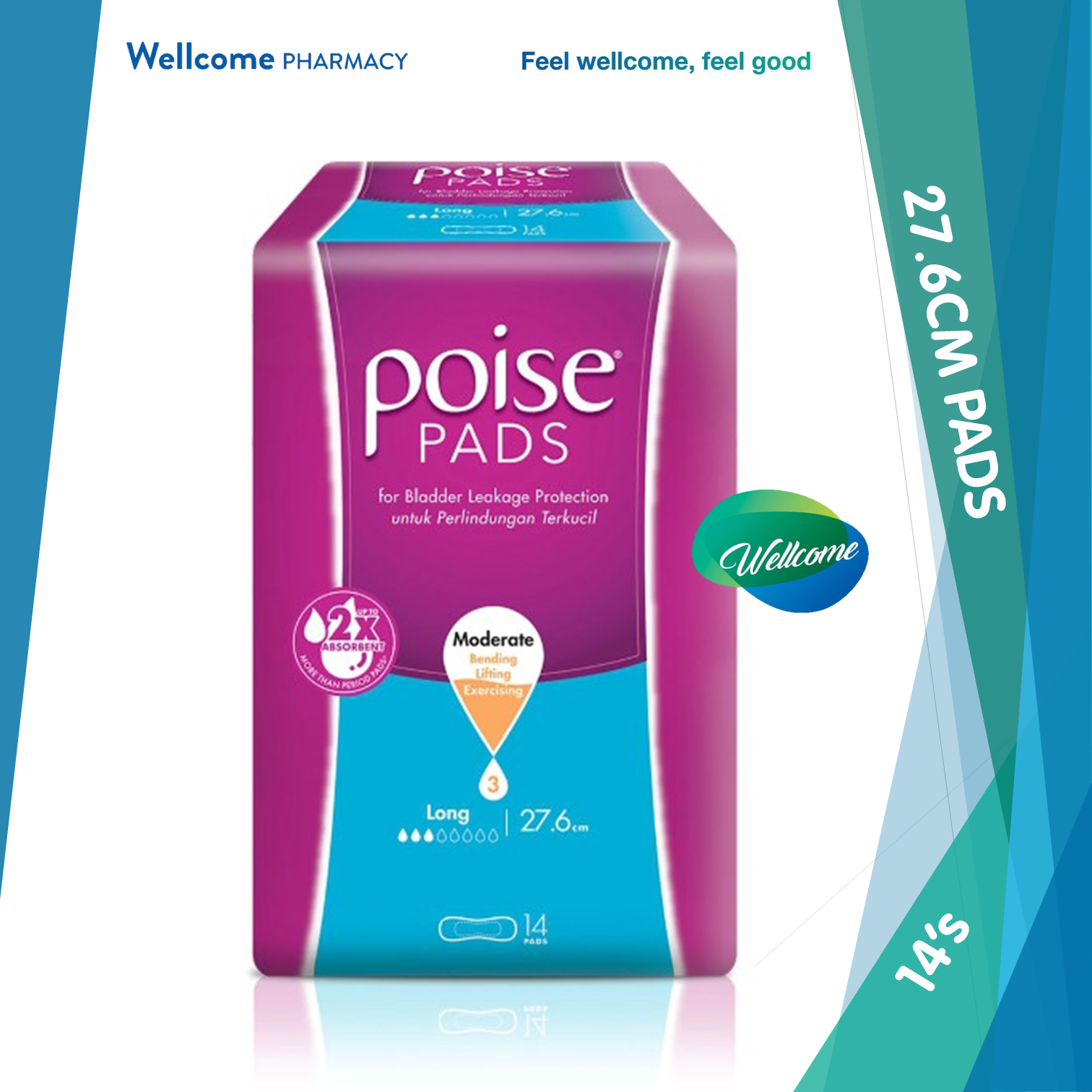 Poise Pads NEW Long 27.6cm - 14s.png