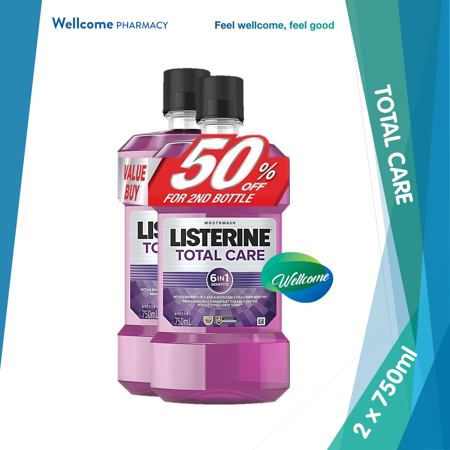 Listerine Total Care - 2 x 750ml.png