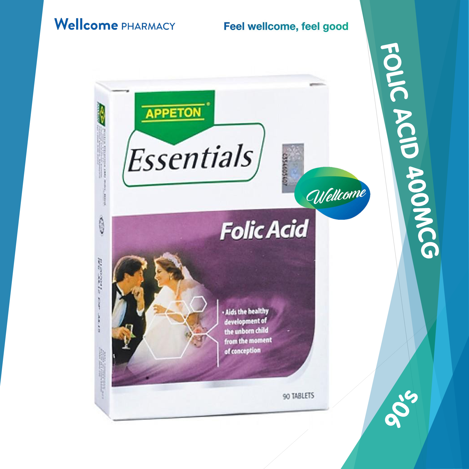 Appeton Essentials Folic Acid - 90s.png