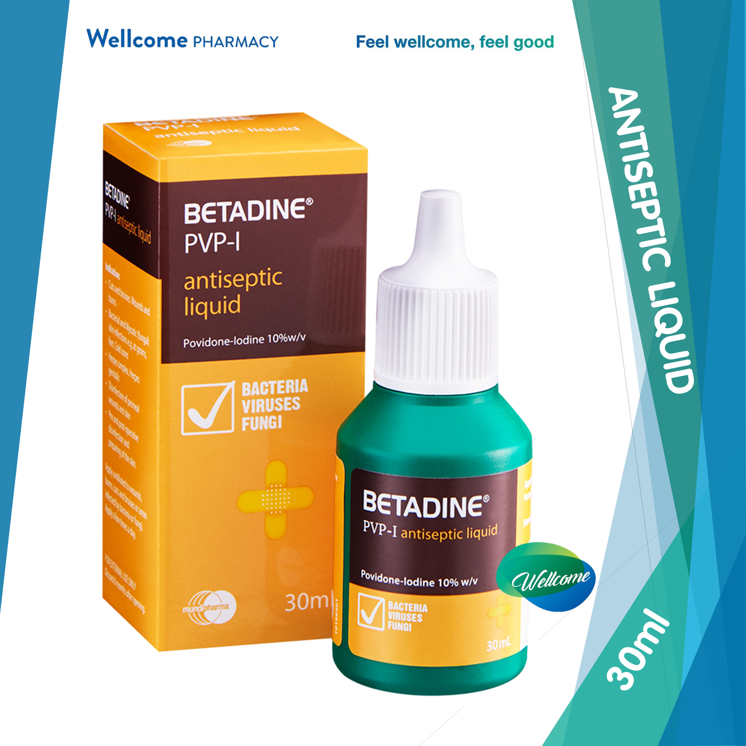 Betadine Antiseptic Liquid - 30ml.png