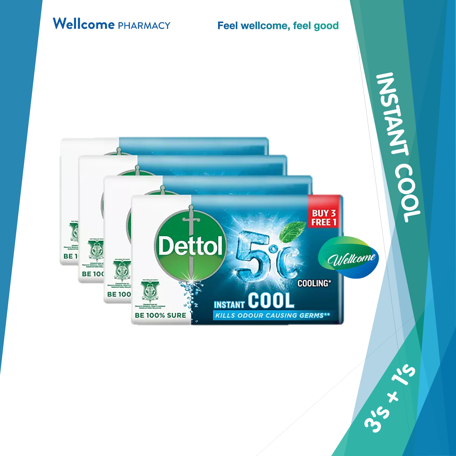 Dettol Barsoap Instant Cool - 3s FREE 1s.png