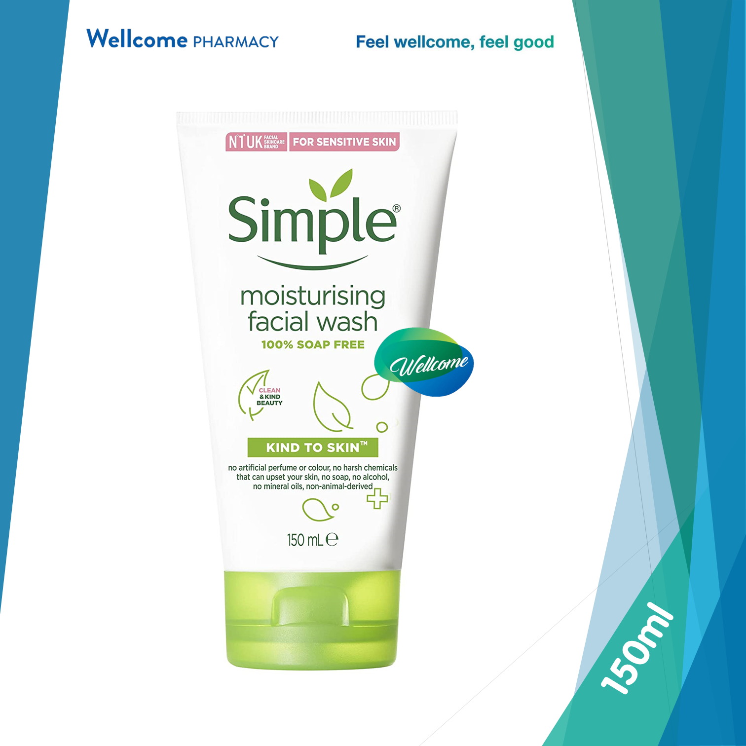 Simple Moisturising Facial Wash - 150ml.png