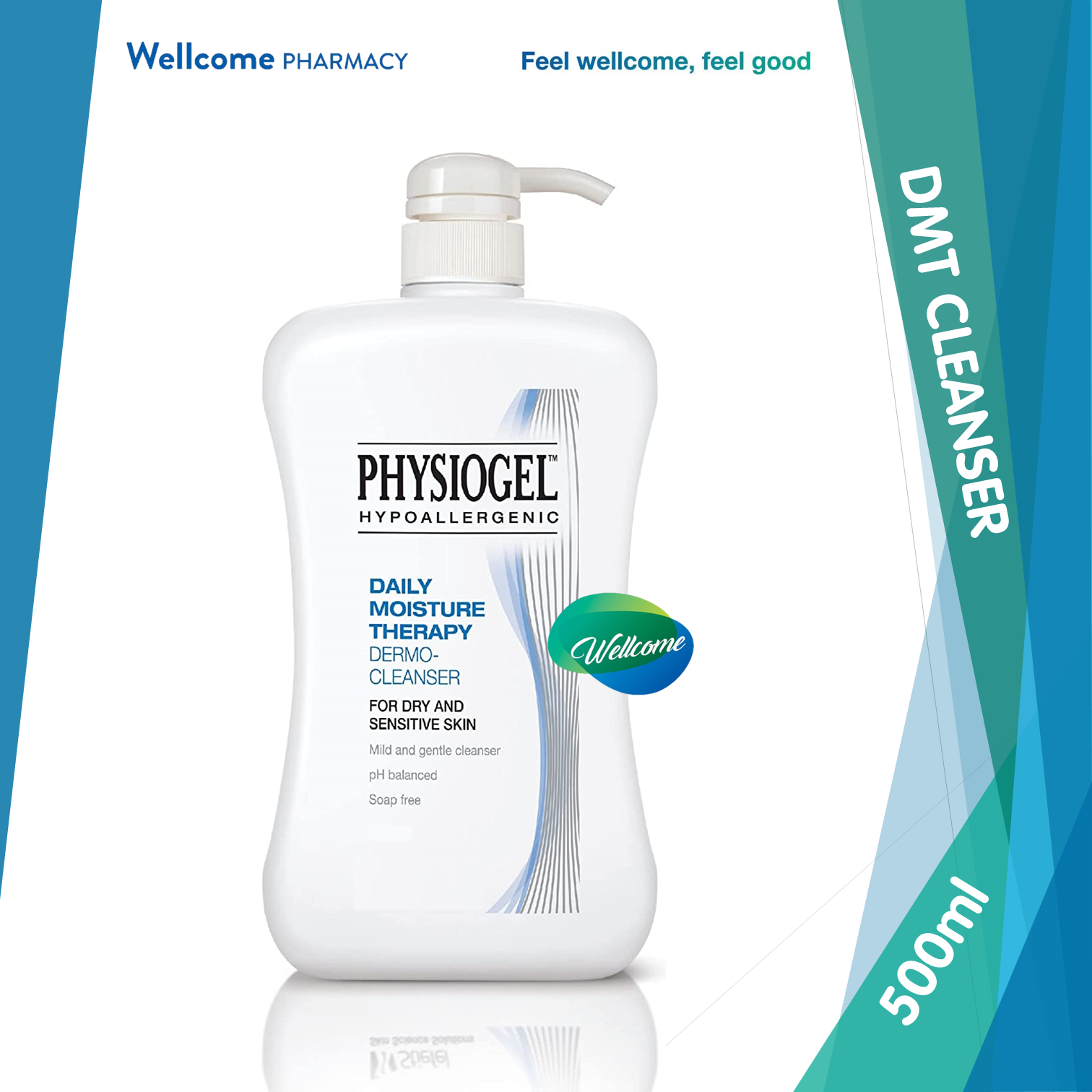 Physiogel Daily Moisture Cleanser - 500ml.png