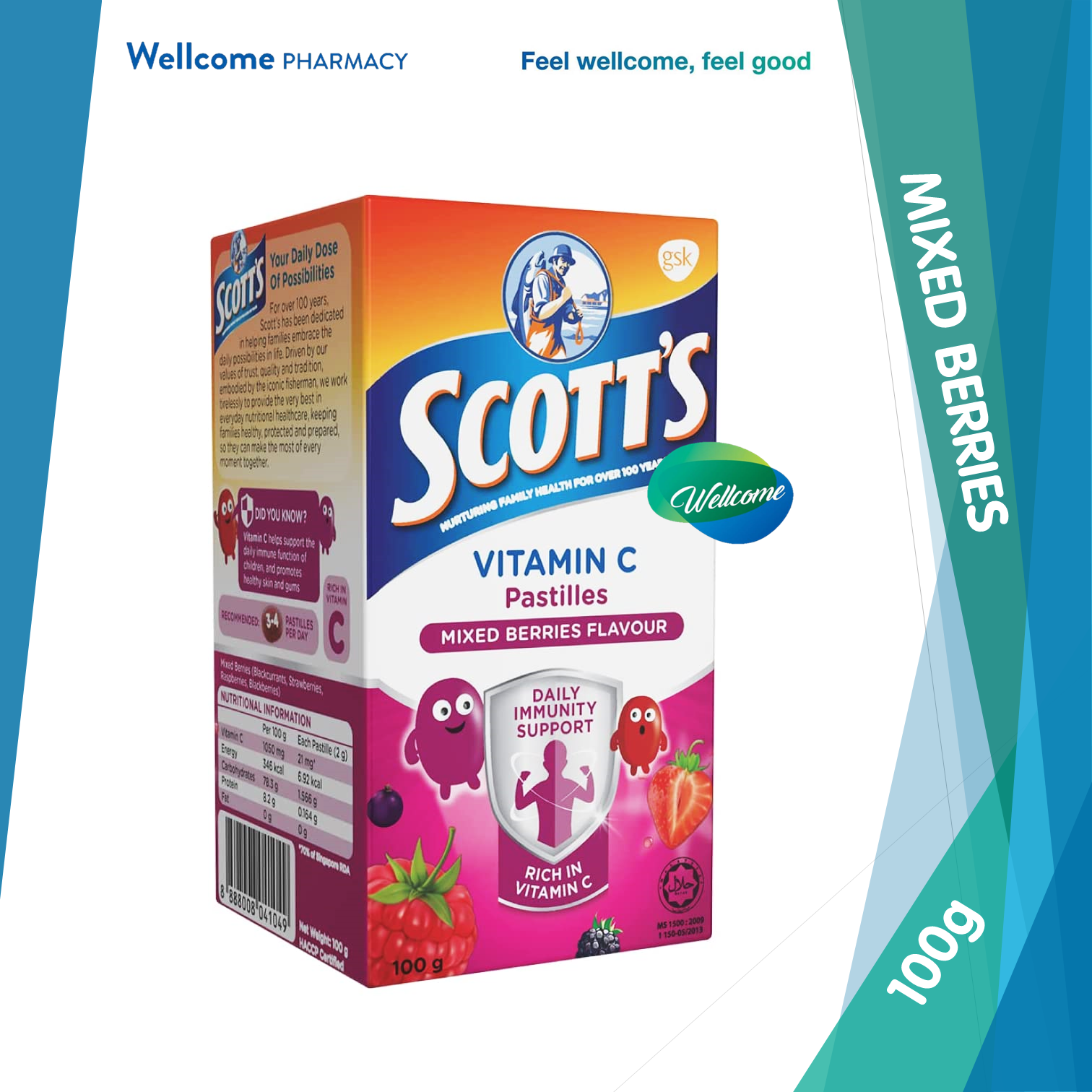 Scotts Vitamin C Pastilles 100g Mixed Berry - 50s.png