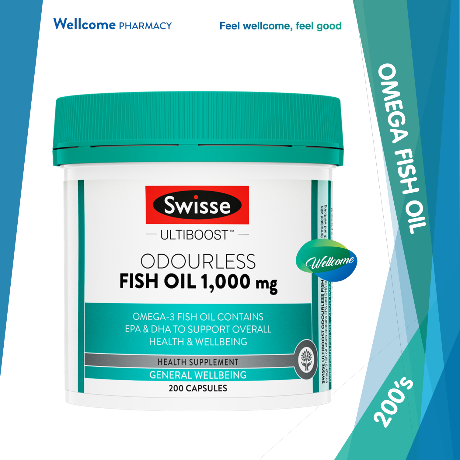 Swisse Ultiboost Odourless Fish Oil 1000mg - 200s.png