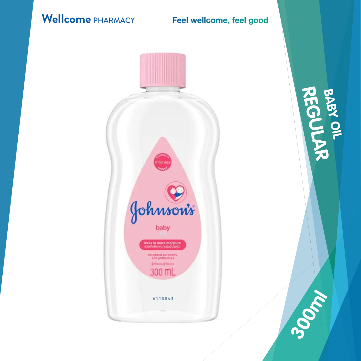 Johnson's Regular Baby Oil - 300ml.png