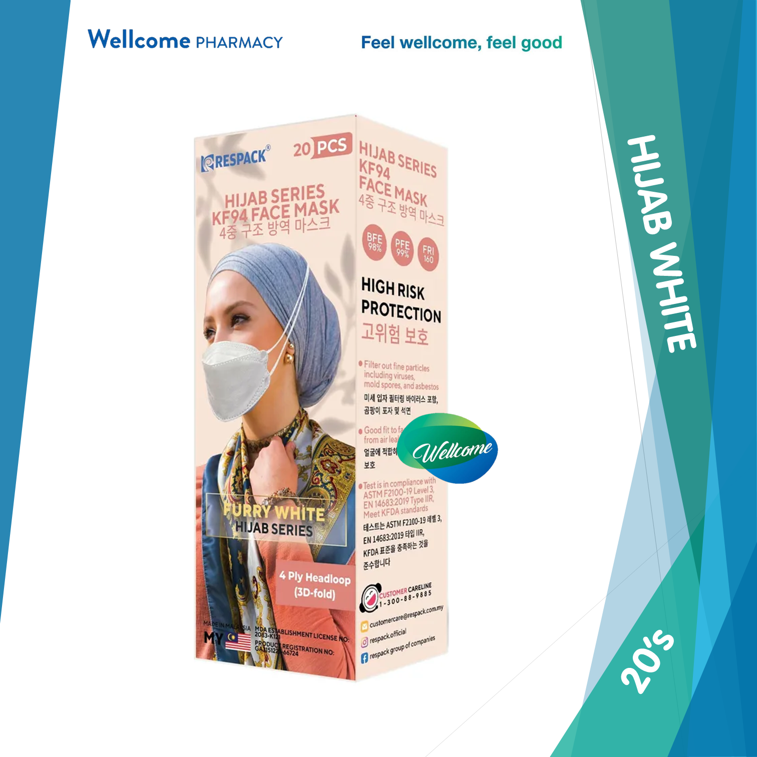 Respack KF94 4ply Face Mask Hijab White - 20s.png