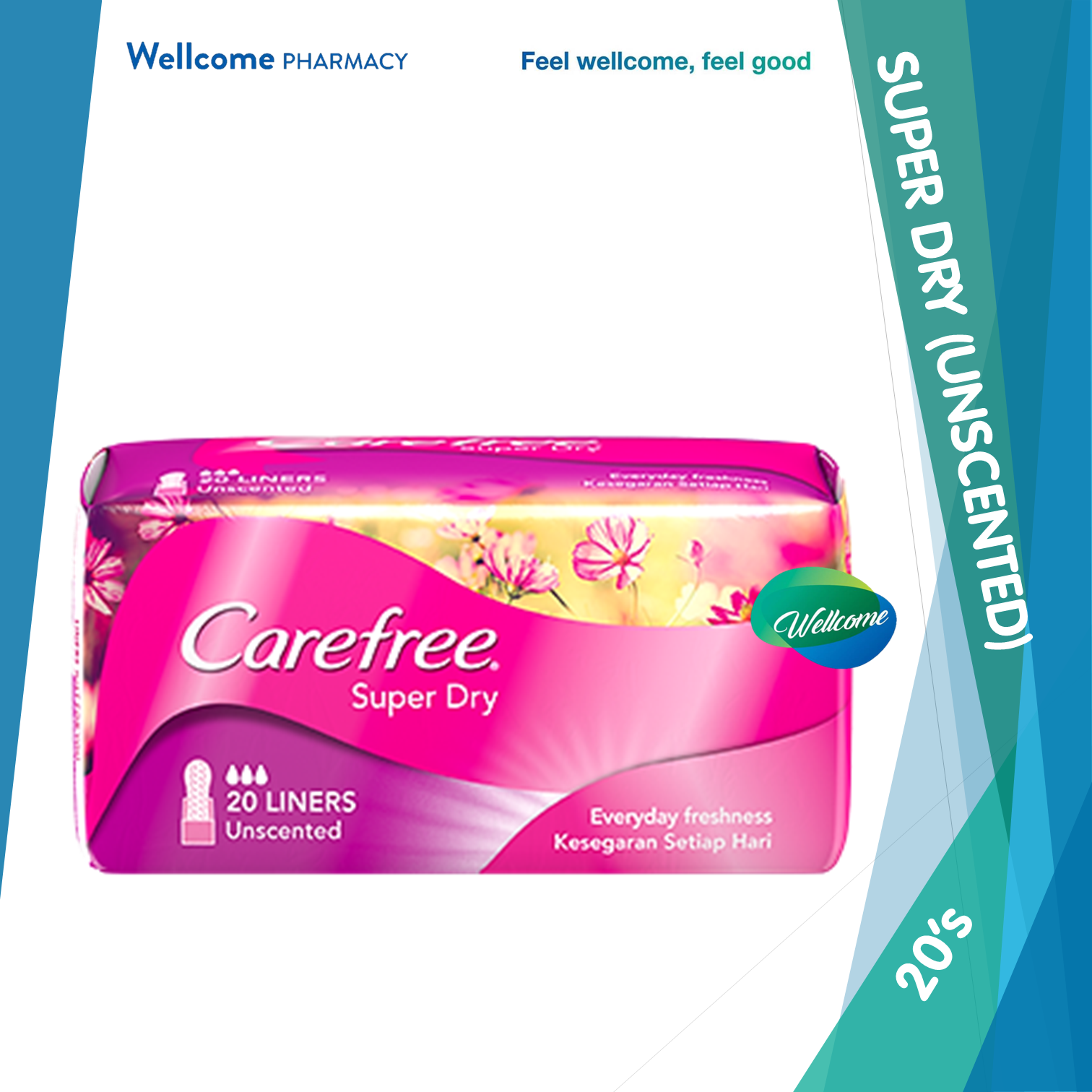 Carefree Super Dry Unscented - 20s.png