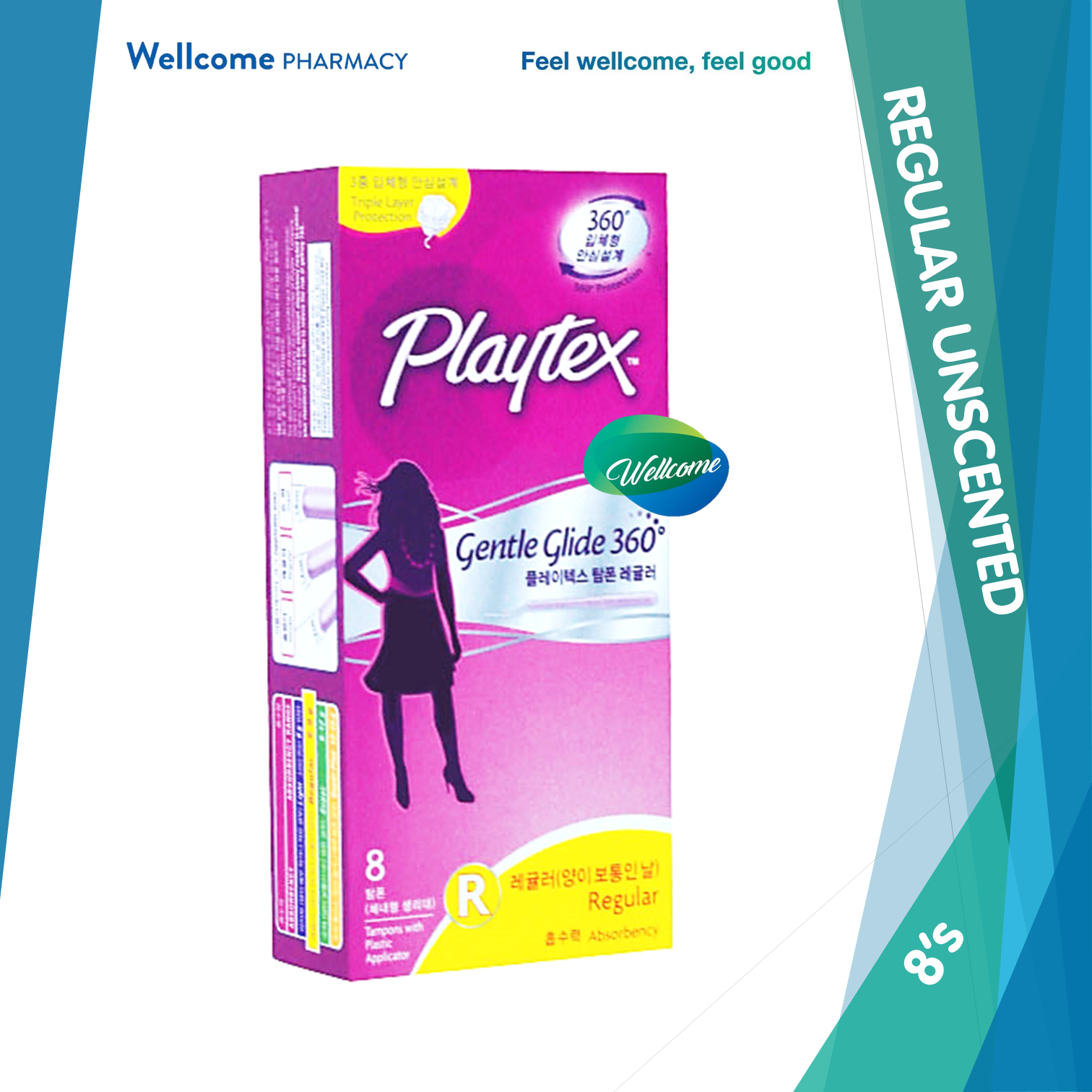 Playtex GG Tampon Reg Unscented - 8s.png