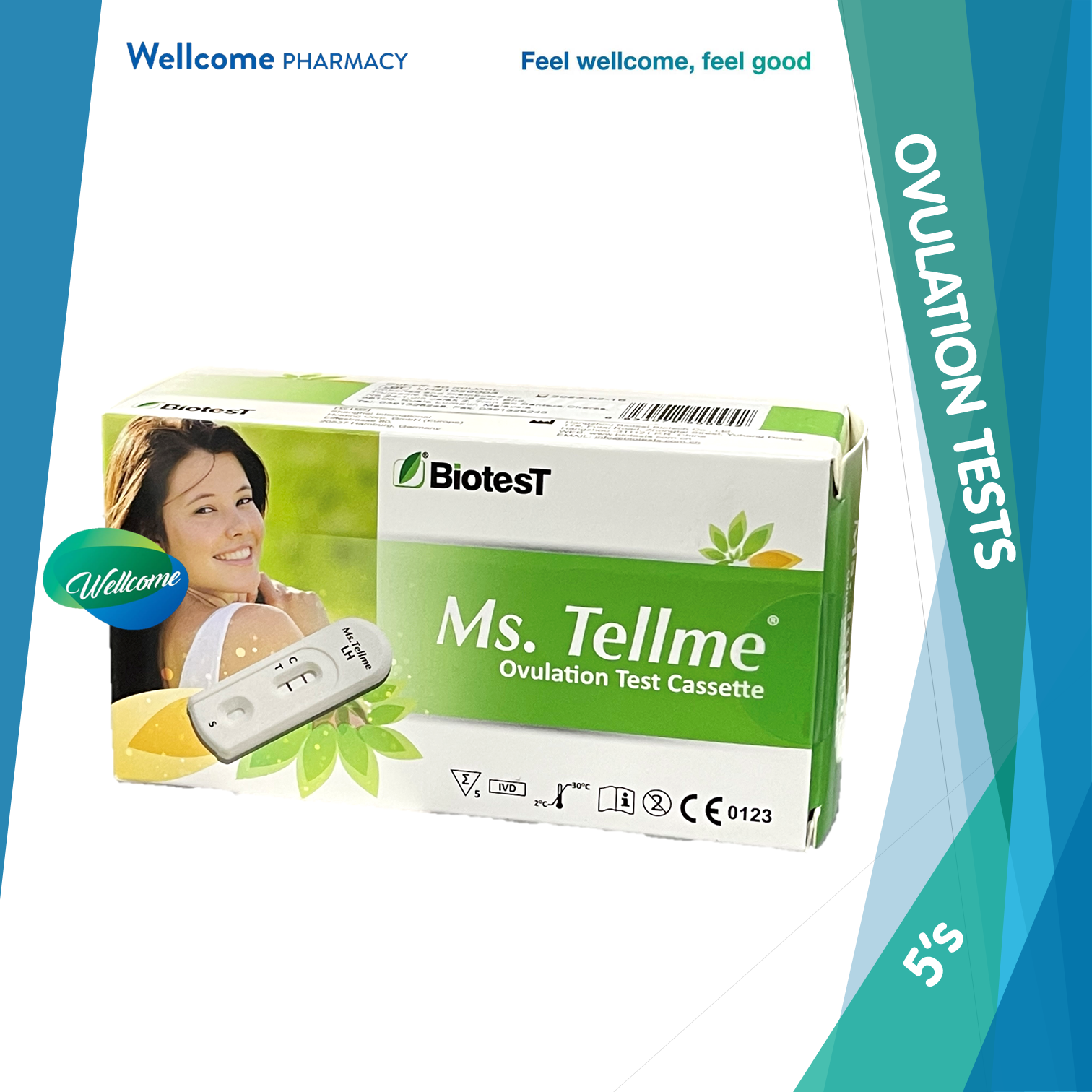 Biotest Ms Tell Me Ovulation Test (Cassette) - 5s.png