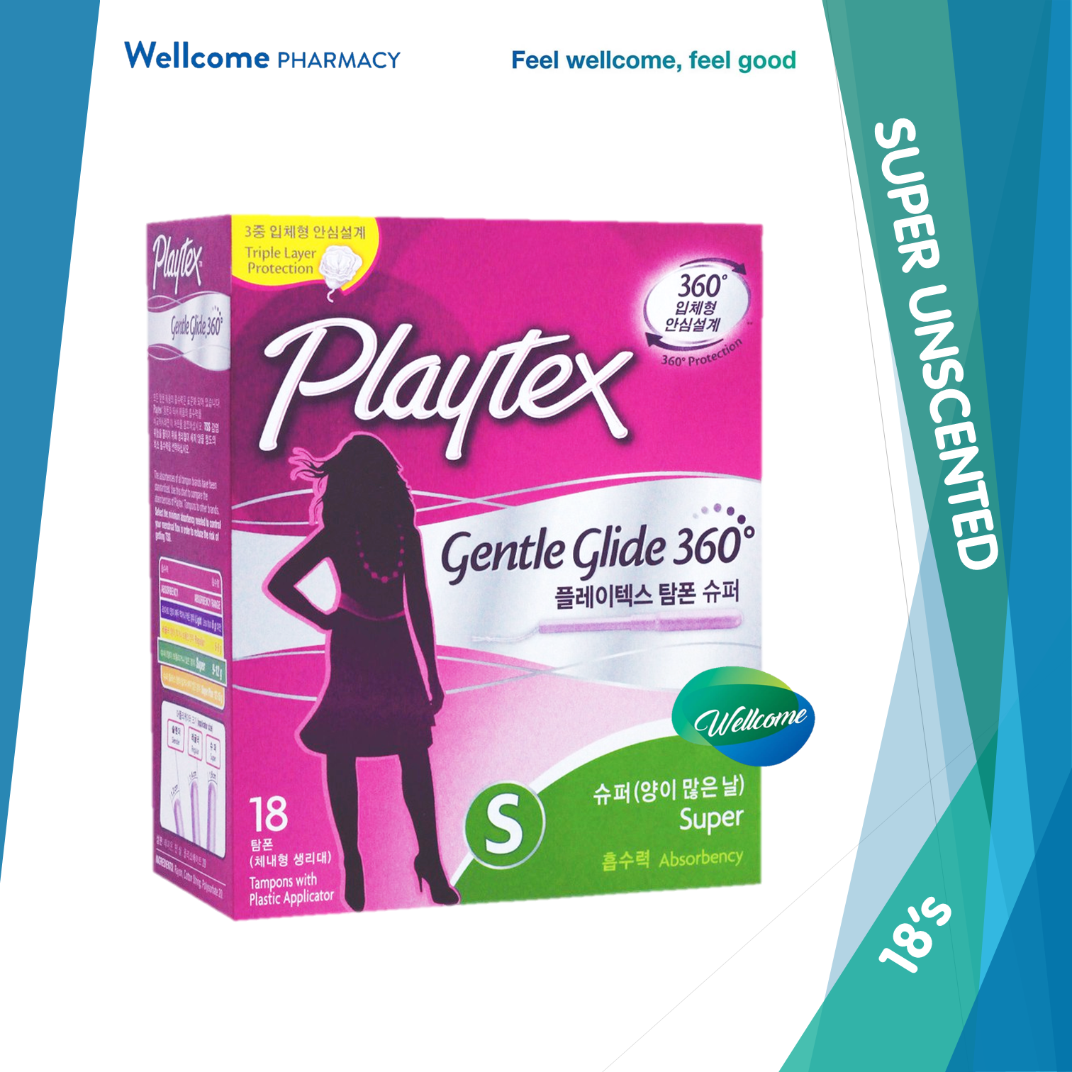 Playtex GG Tampon Super Unscented - 18s.png