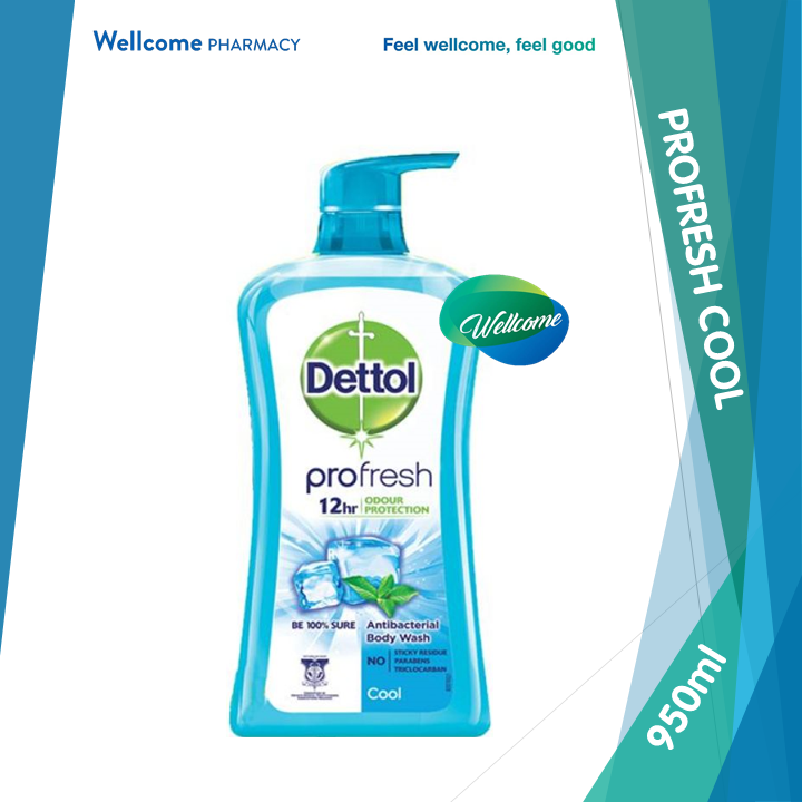 Dettol Body Wash Profresh Cool - 950ml.png