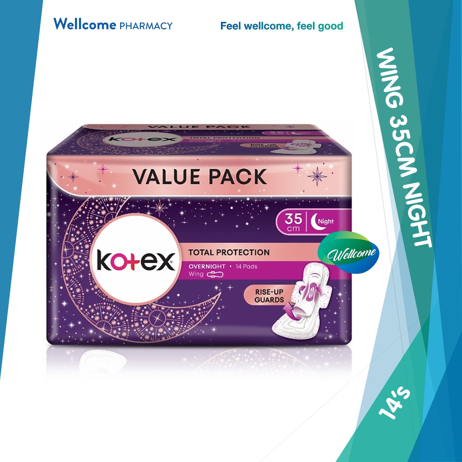 Kotex Total Protection Overnight PAG 35cm - 14s.png