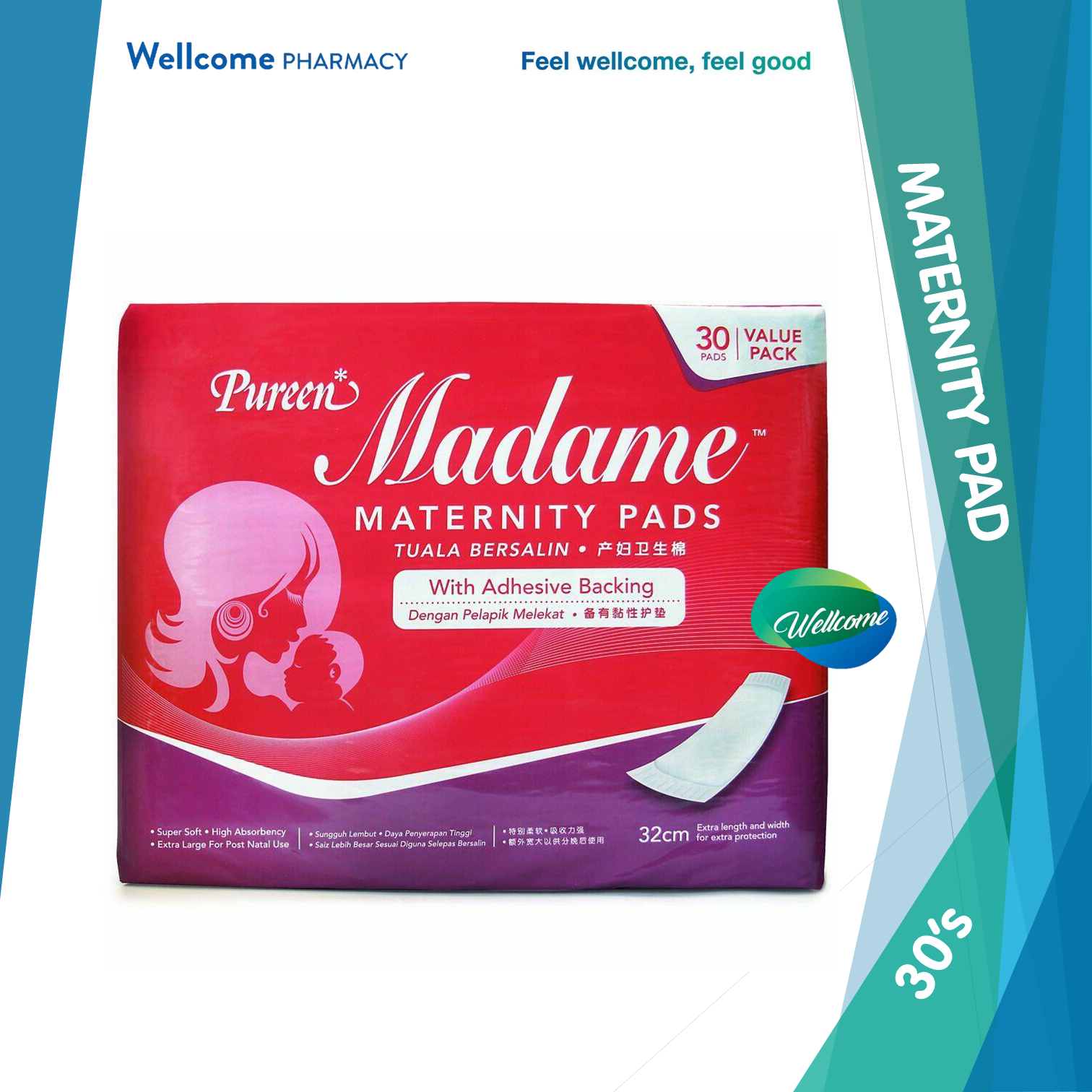 Pureen Madame Maternity Pads - 30s.png