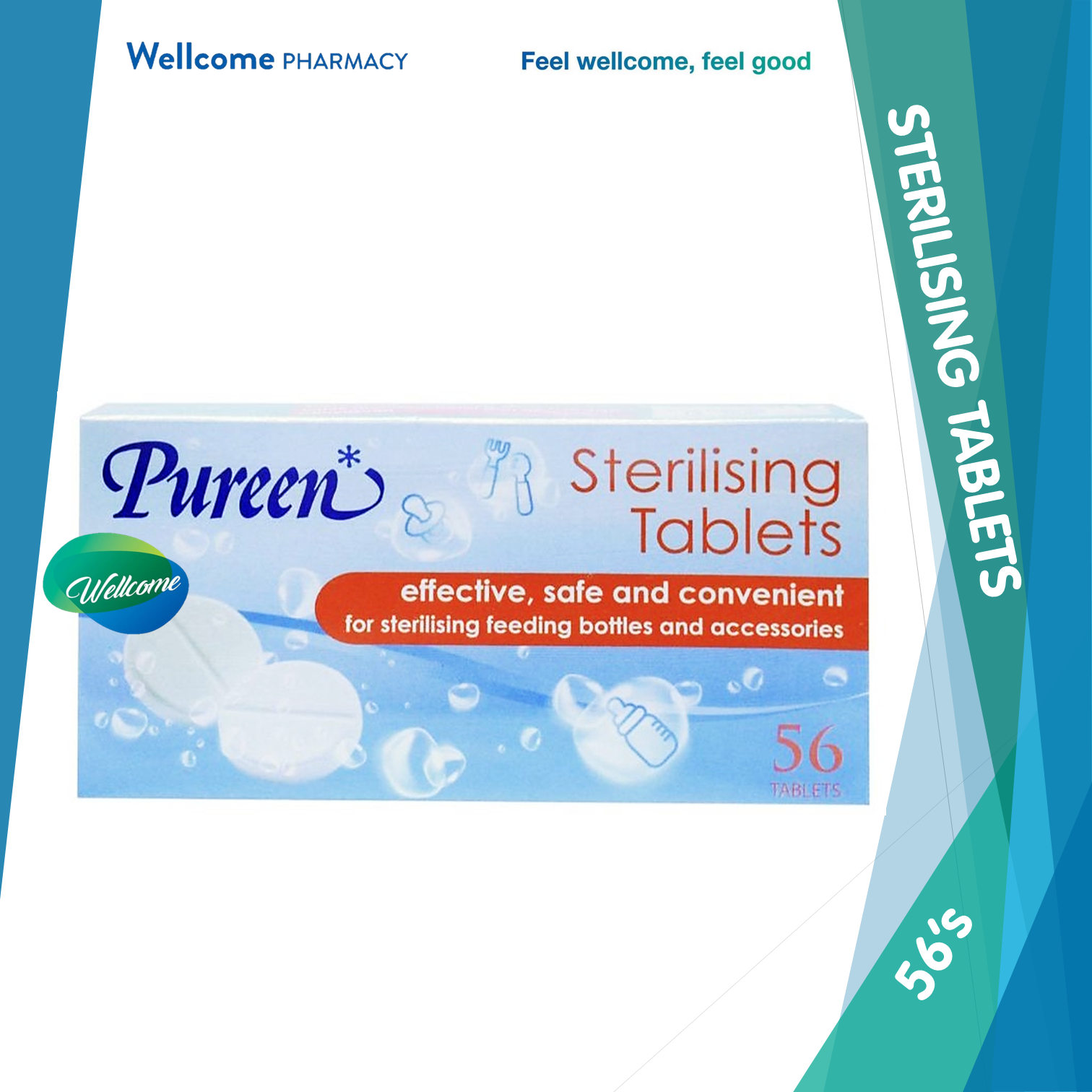 Pureen Sterilising Tablets - 56s.png