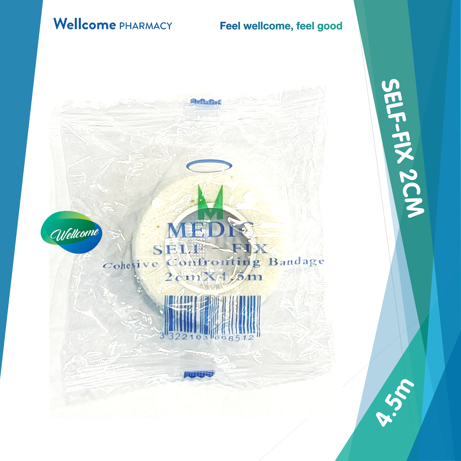 Medic Self Fix Bandage 2cm x 4.5m.png