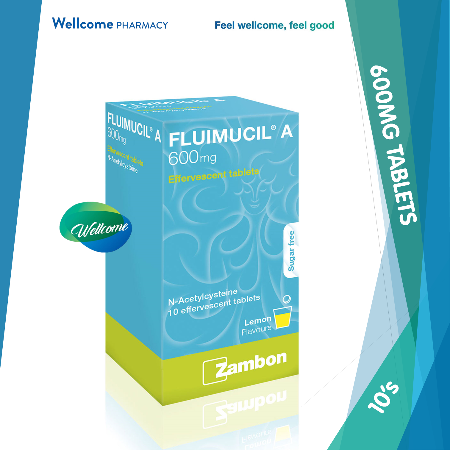 Fluimucil A 600mg - 5 x 2s.png