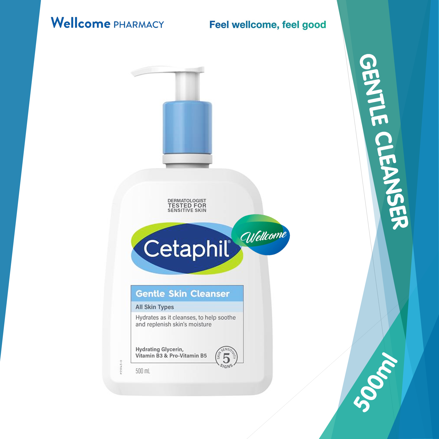 Cetaphil Gentle Skin Cleanser - 500ml.png
