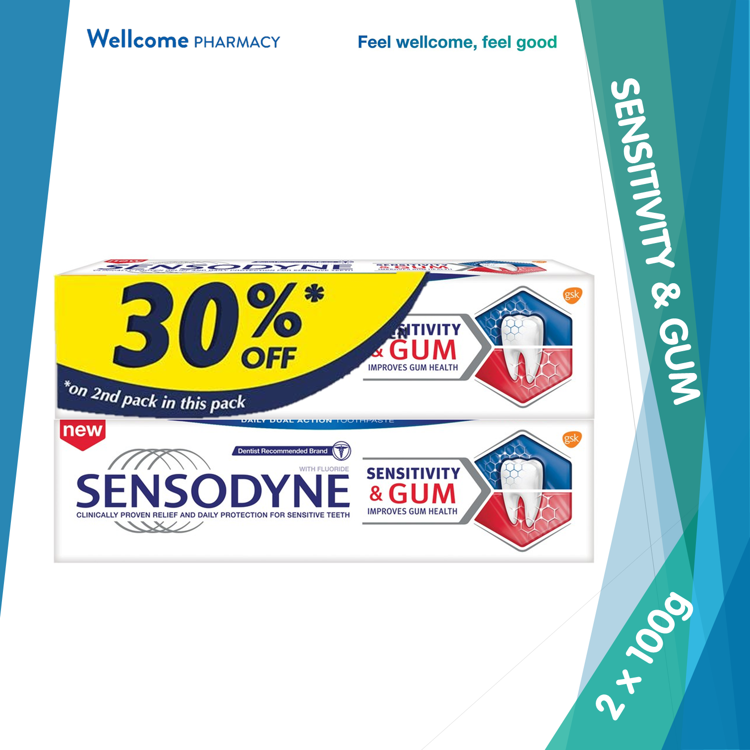 Sensodyne Sensitivity & Gum Toothpaste - 2 x 100g.png