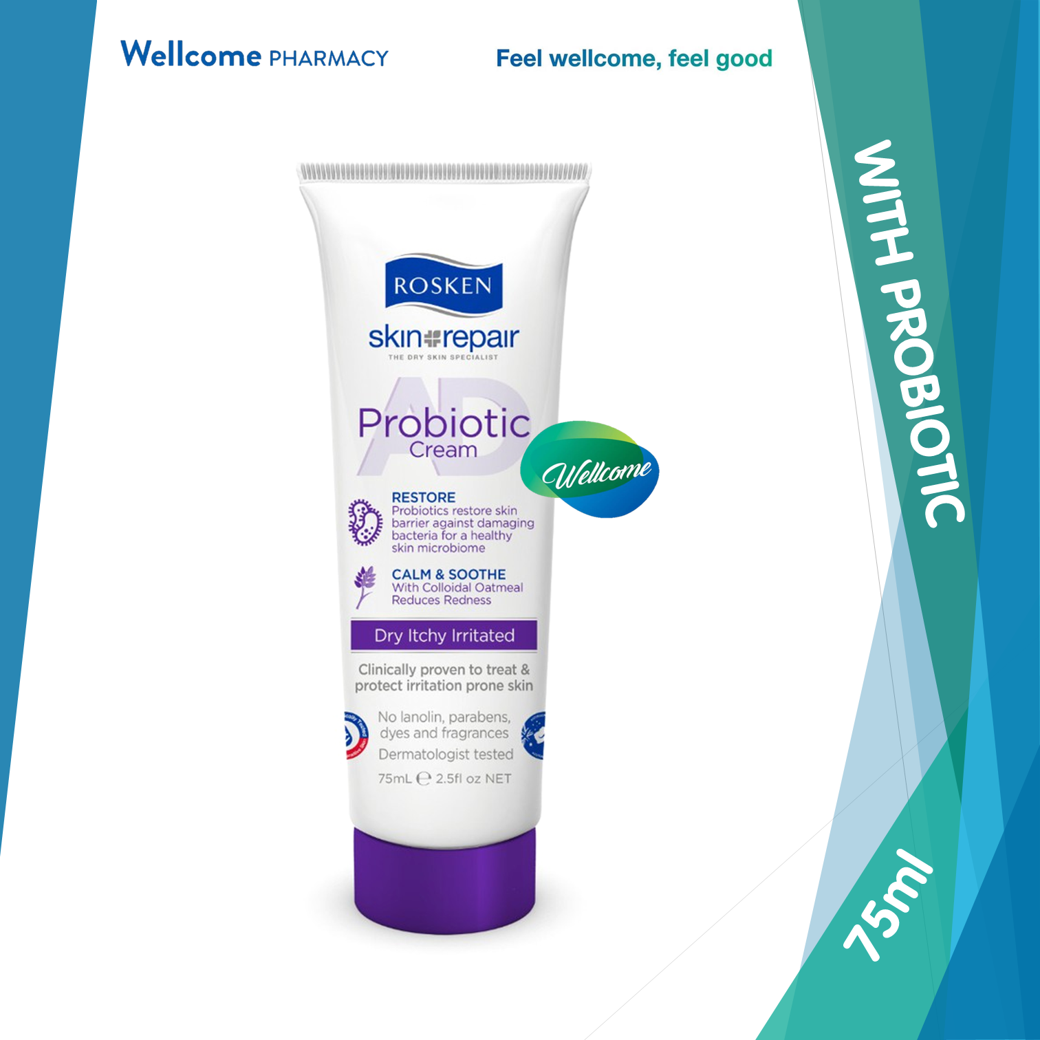 Rosken Ad Probiotic Cream - 75ml.png