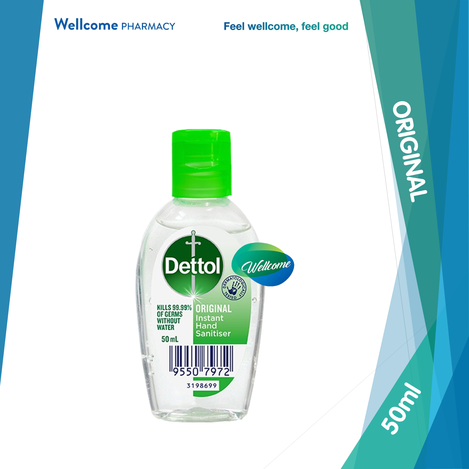 Dettol Hand Sanitiser Original - 50ml.png