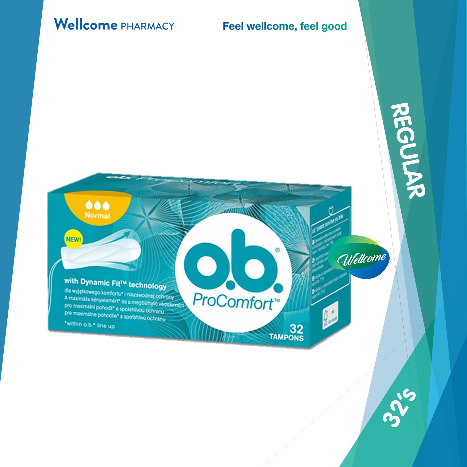 OB Pro Comfort Tampons Regular - 32s.png