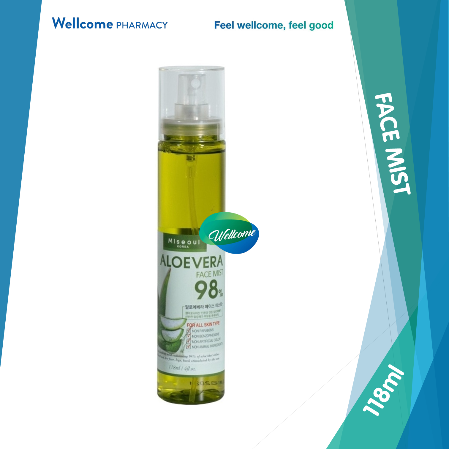 Miseoul Aloe Vera Soothing Face Mist - 118ml.png