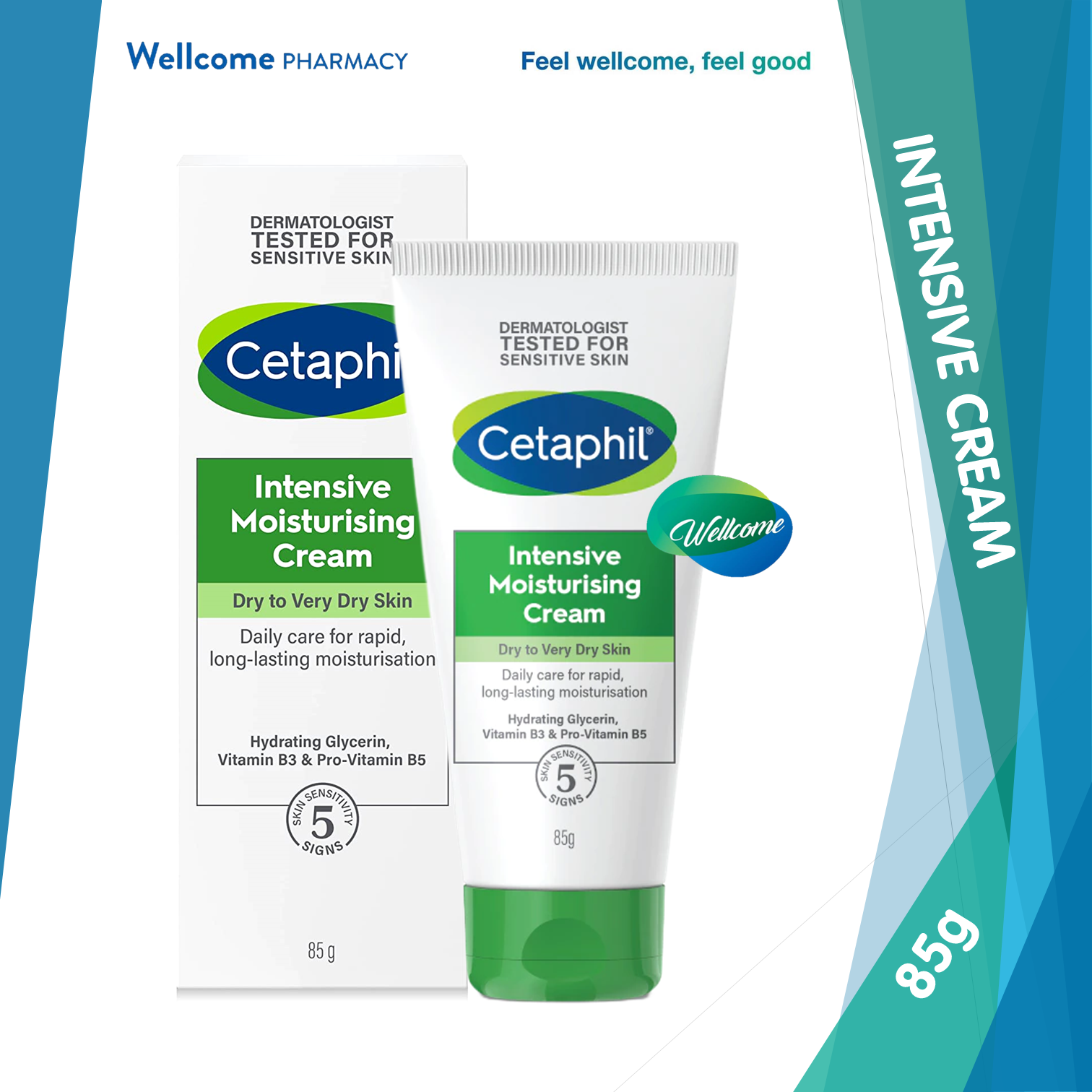 Cetaphil Intensive Moisturising Cream - 85g