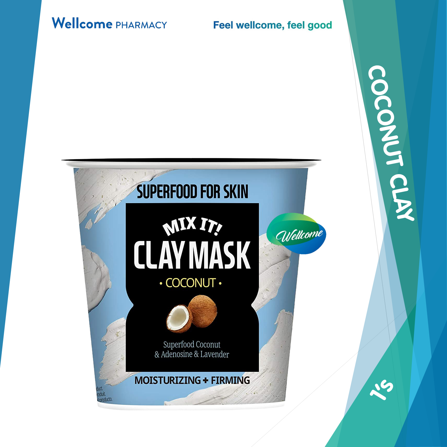 Farmskin Superfood Clay Mask Coconut