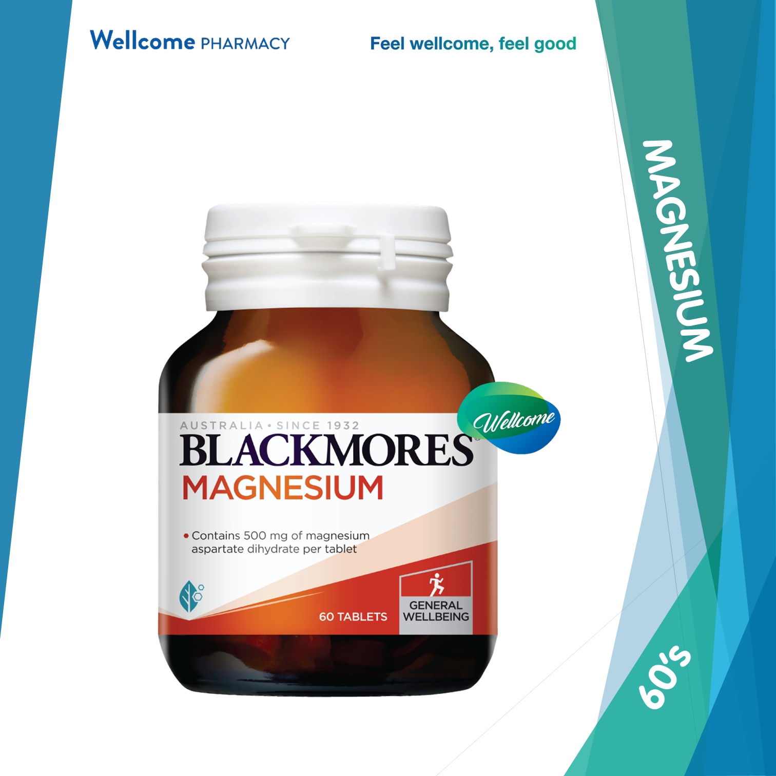 Blackmores Magnesium - 60s