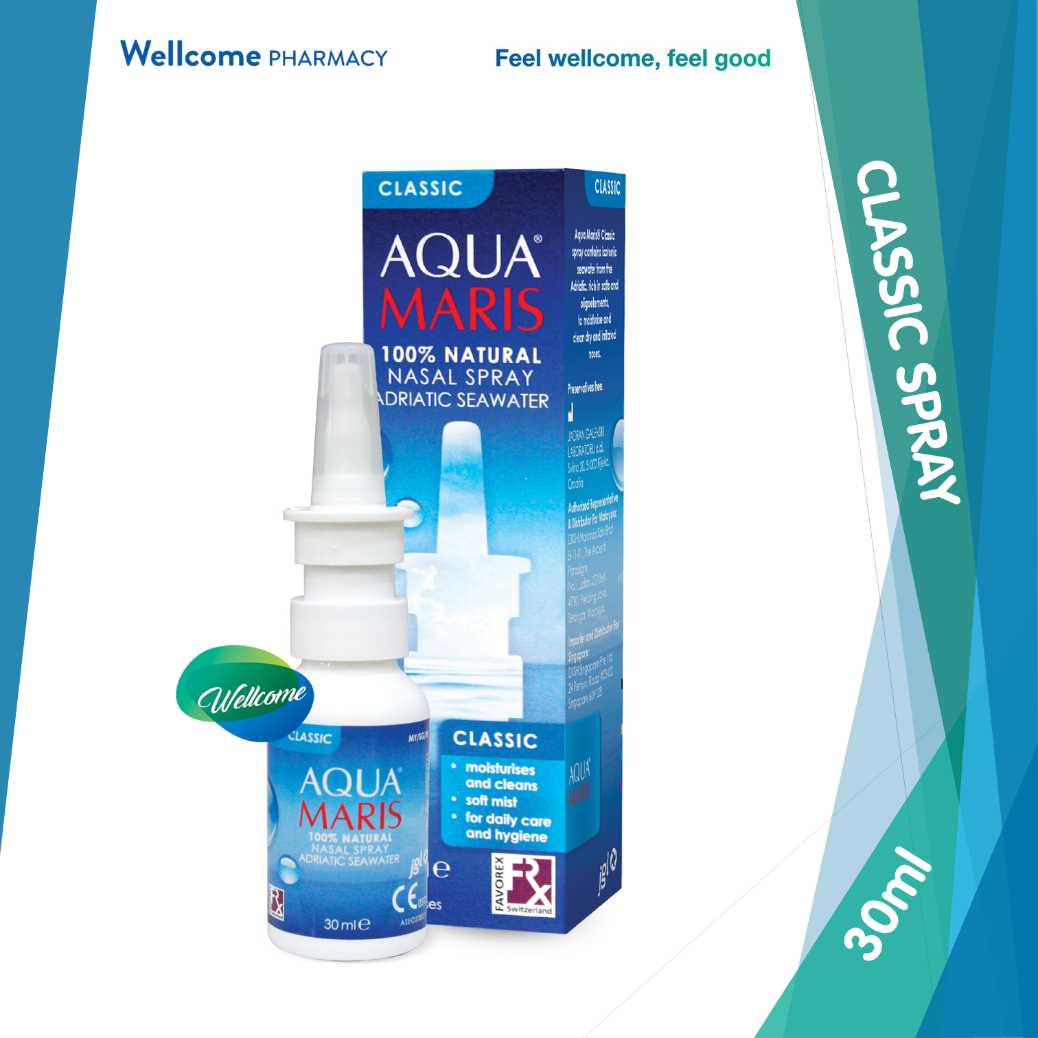 Aqua Maris Classic Nasal Spray - 30ml