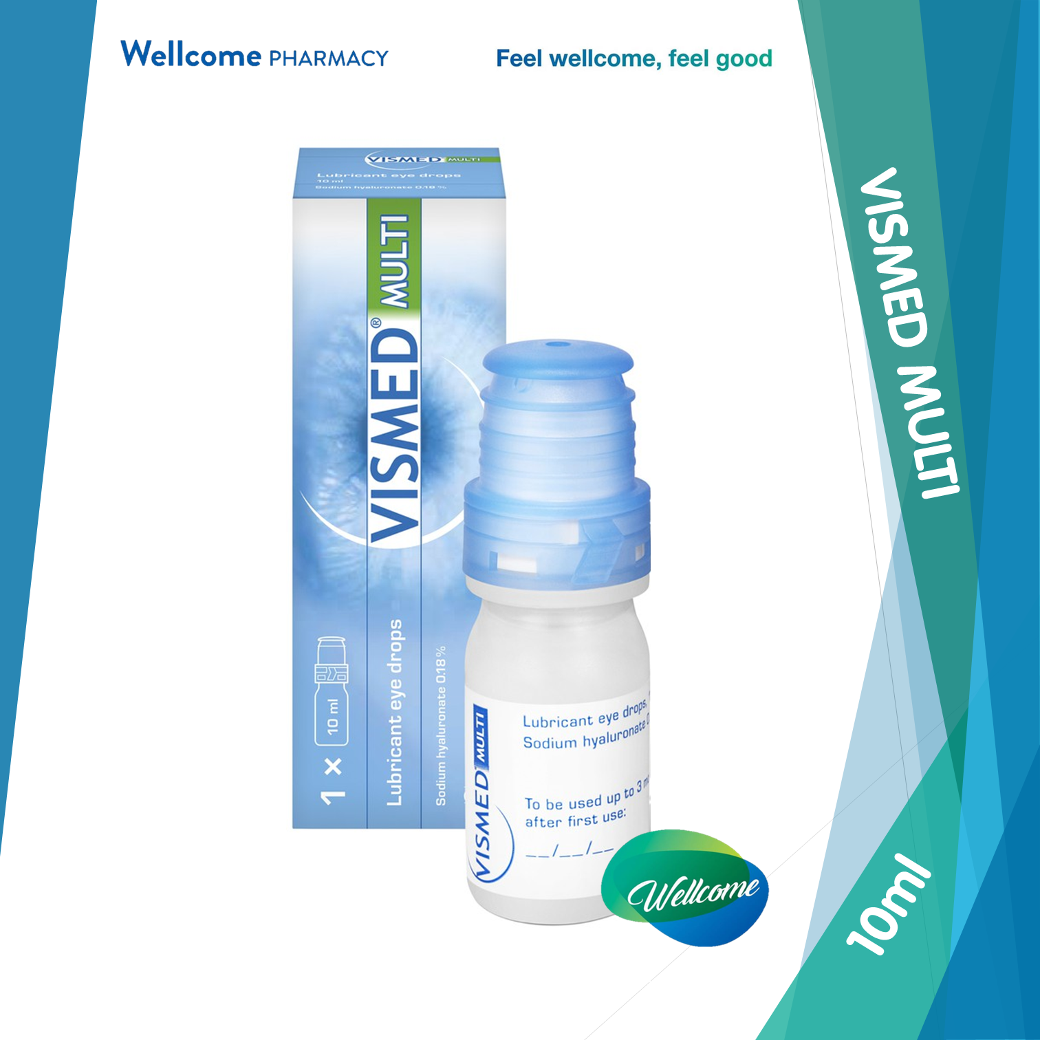 Vismed Multi 0.18% Eye Drops - 10ml