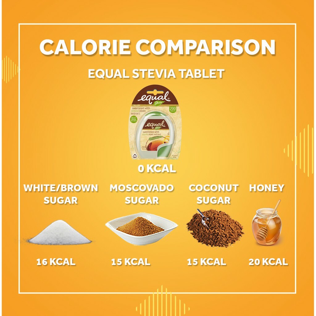 Equal Stevia Sweetener Tablets 200's Pharmacy