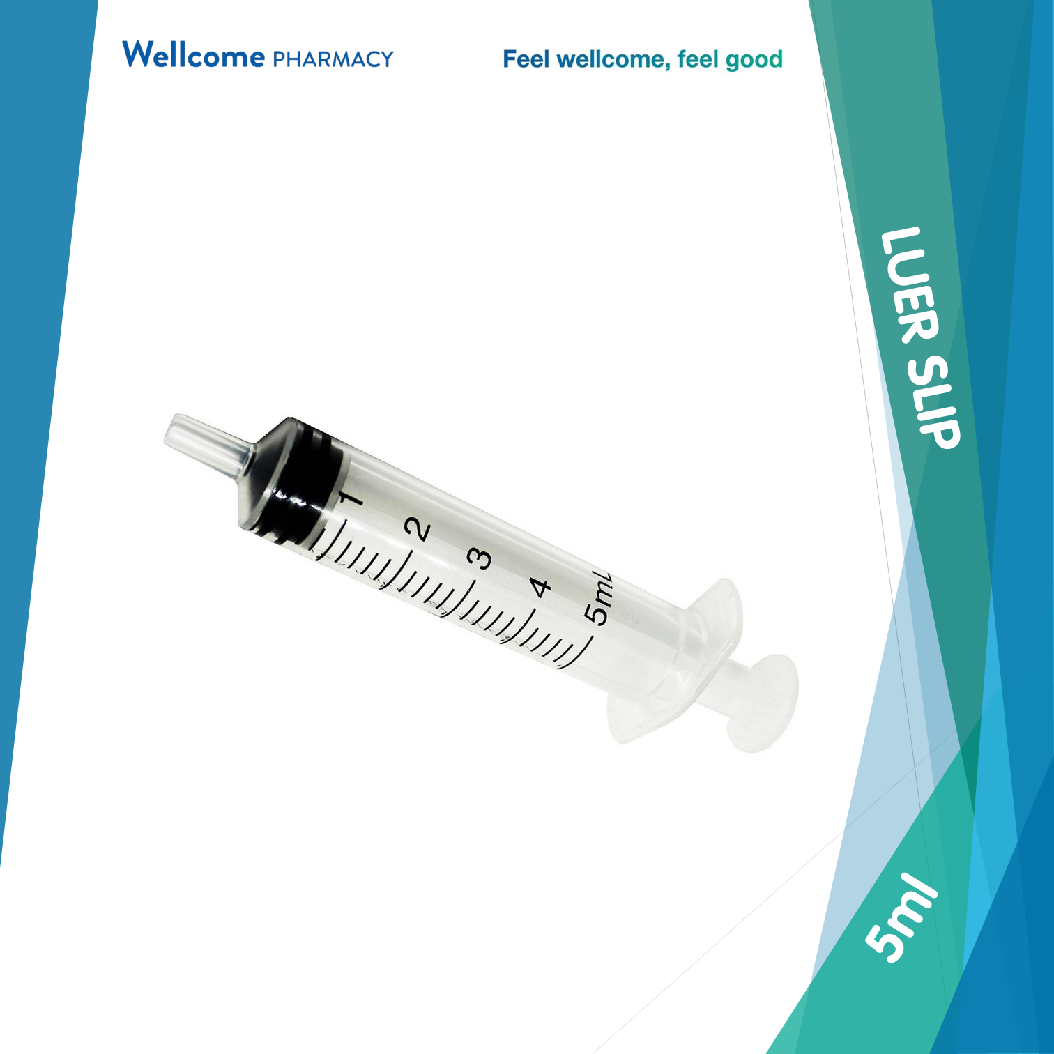 Disposable Syringe Luer Slip 5cc