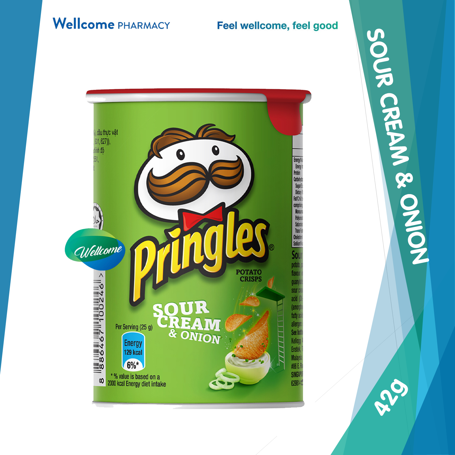 Pringles Sour Cream & Onion - 42g